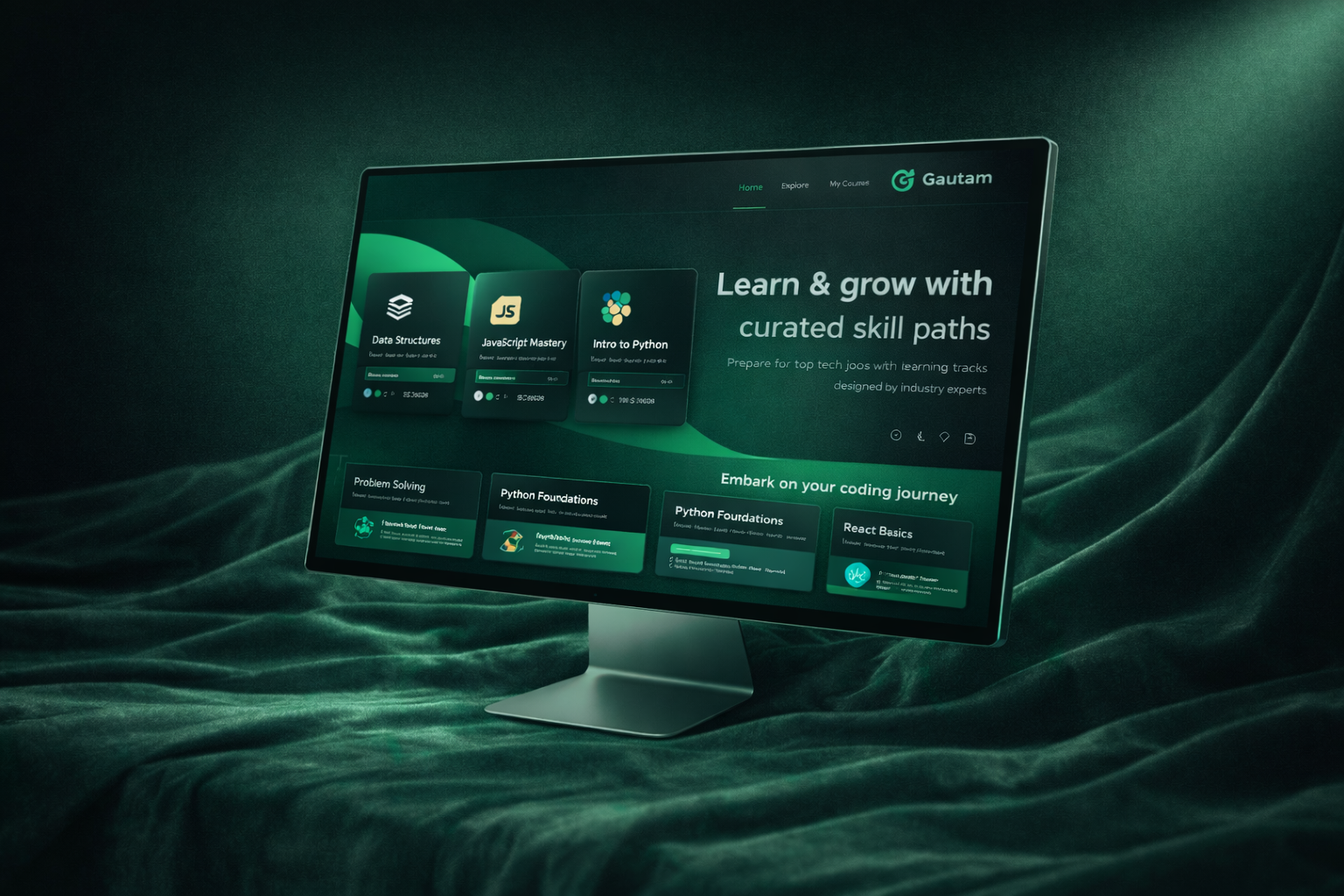 GFG Campus Body MITS DU website — full stack campus organization project